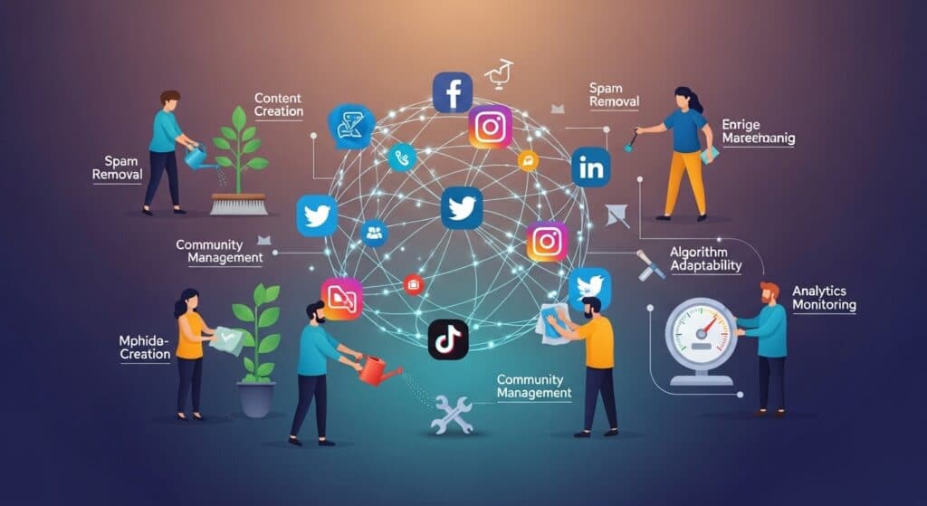 Social Media Maintenance Designed for Ongoing Engagement