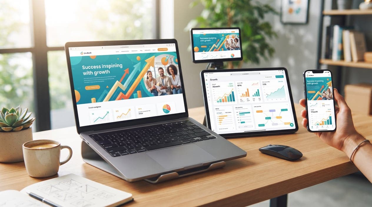 Website Design Focused on Growth and Customer Engagement