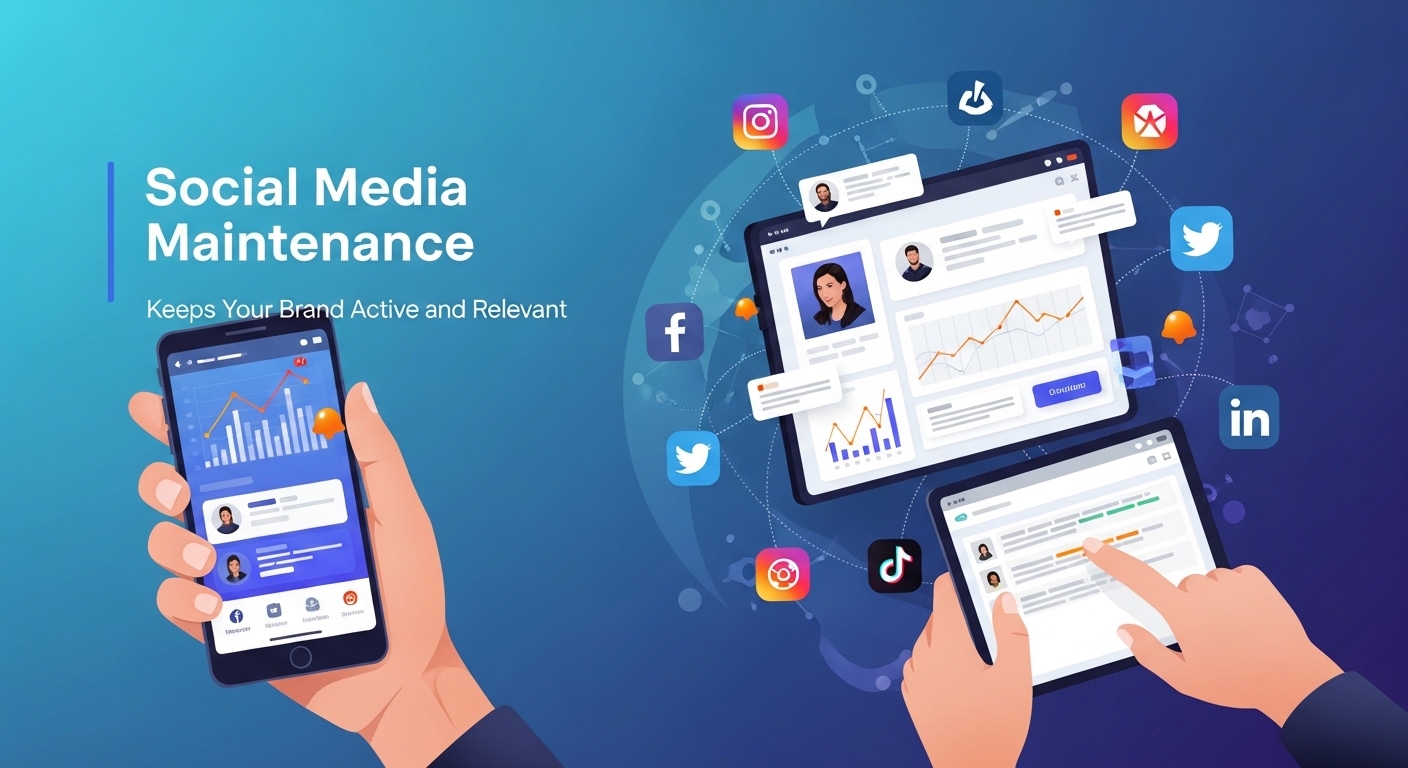 Social Media Maintenance That Keeps Your Brand Active and Relevant