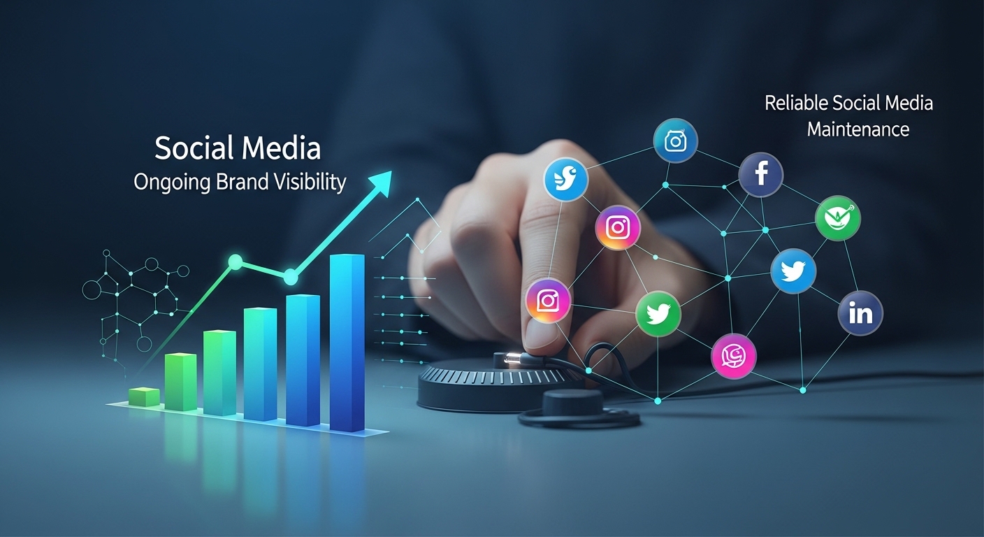 Reliable Social Media Maintenance for Ongoing Brand Visibility